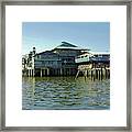 On The Gulf Framed Print