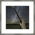 On The Trail To The Stars Framed Print