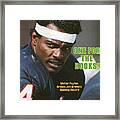One For The Books Walter Payton Breaks Jim Browns Rushing Sports Illustrated Cover Framed Print
