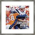 Orange Crush Peyton Manning Will Be The Super Bowl Sports Illustrated Cover Framed Print