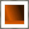 Orange Light Framed Print