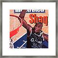 Orlando Magic Shaquille Oneal... Sports Illustrated Cover Framed Print