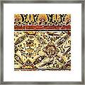 Ornamental Frieze From The Basilica Framed Print