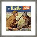 Outdoor Life Magazine Cover January 1944 Framed Print