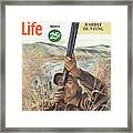 Outdoor Life Magazine Cover March 1950 Framed Print