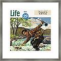 Outdoor Life Magazine Cover May 1950 Framed Print