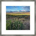 Owens Valley Overlook Framed Print