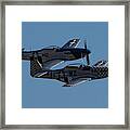 P-51 Mustangs Helen And Mary Framed Print