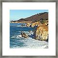 Pacific Coast Highway California Framed Print