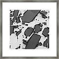Paint Decay Framed Print