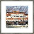 Paintrock Wool Warehouse Framed Print