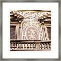 Palazzo Degli Angeli Details Florence Framed Print