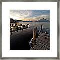 Panajachel, Lake Atitlan Framed Print