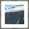 Panoramic Picture Of Canyon Del Colca Framed Print