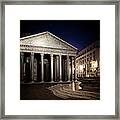 Pantheon In Rome Framed Print
