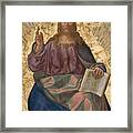 Pantocrator Among Saints Framed Print
