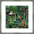 Paradise Jungle Framed Print