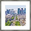 Paris Skyline, Paris Framed Print