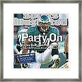 Party On The Eagles Dance Into The Super Bowl But The Sports Illustrated Cover Framed Print