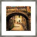 Passageway In Monterosso Framed Print