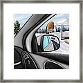 Passenger On A Sunday Drive Framed Print