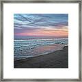 Pastel Sunset Framed Print