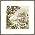 Pastoral View I Framed Print