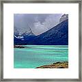 Patagonia Glacial Lake Framed Print