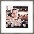 Paul Newman In Cool Hand Luke -1967-. Framed Print