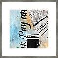 Pay Attention Framed Print