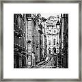 Peace Within  Bw Framed Print