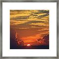 Peeking Sunshine Framed Print