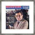 Penn State Coach Joe Paterno, 1986 Sportsman Of The Year Sports Illustrated Cover Framed Print