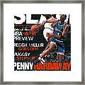 Penny Hardaway: Don't Sweat The Technique Slam Cover Framed Print