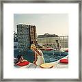 Penthouse Pool Framed Print