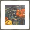 Peppers Framed Print