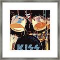 Peter Criss 1970s Framed Print