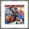 Philadelphia 76ers Allen Iverson, 2001 Nba Eastern Sports Illustrated Cover Framed Print