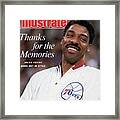 Philadelphia 76ers Julius Erving Sports Illustrated Cover Framed Print