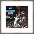 Philadelphia 76ers Moses Malone, 1983 Nba Finals Sports Illustrated Cover Framed Print