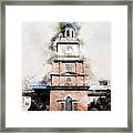 Philadelphia Independence Hall - 01 Framed Print