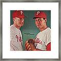 Philadelphia Phillies Jim Bunning And Bo Belinsky Sports Illustrated Cover Framed Print
