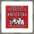 Philadelphia Phillies Vs Tampa Bay Rays, 2008 World Series Sports Illustrated Cover Framed Print