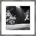 Photo Of Pete Townshend And Roger Framed Print