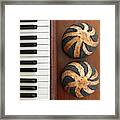 Piano And Poppy Seed Swirl Sourdough 3 Framed Print