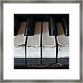 Piano Keys Framed Print