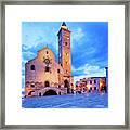Piazza Duomo & Cathedral, Italy Framed Print