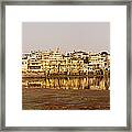 Pichola Lake, The Old Town And City Framed Print