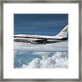 Piedmont Airlines Boeing 737 Framed Print