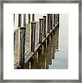 Pier Framed Print